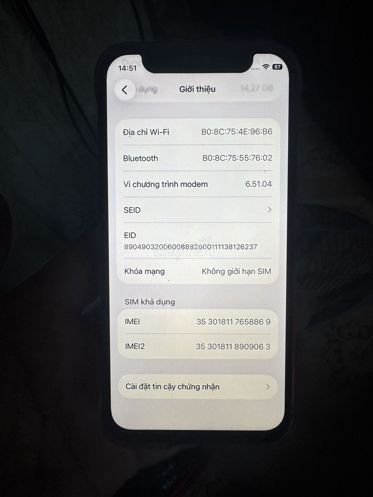 iPhone 12 mini 64GB Đỏ Màn thay. Mua bán Điện thoại tại Thành phố Thuận An Bình Dương được đăng bởi Bibi hình 1