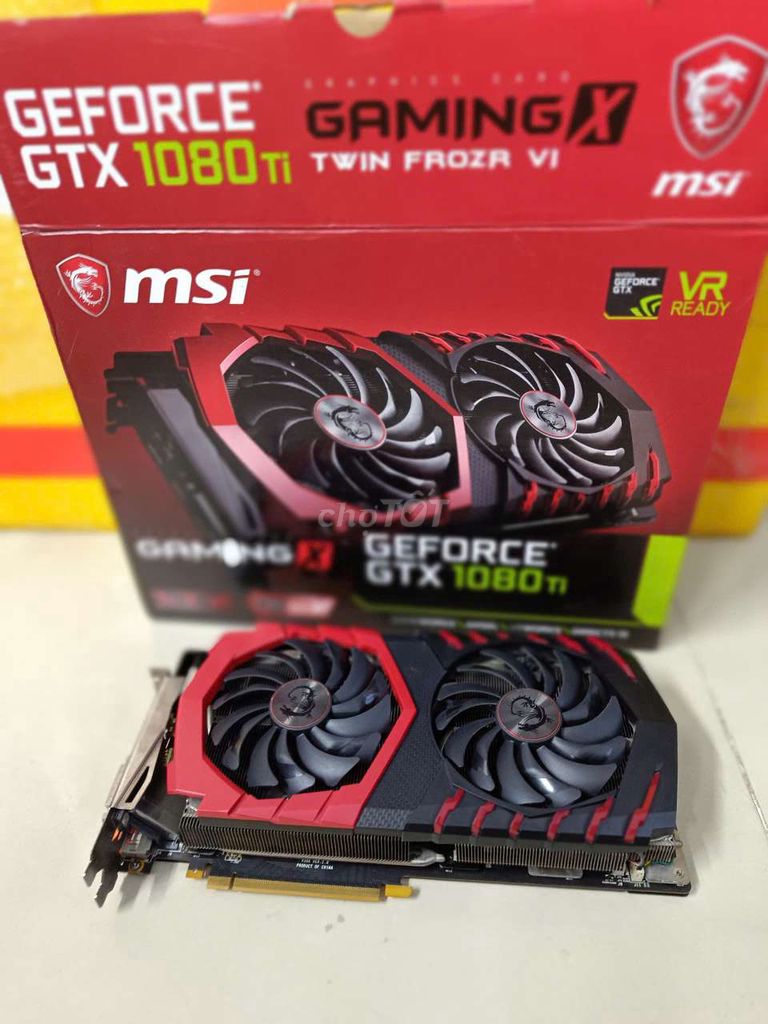 Card MSI GMX 1080 Ti 11Gb Fullbox trùng Seri