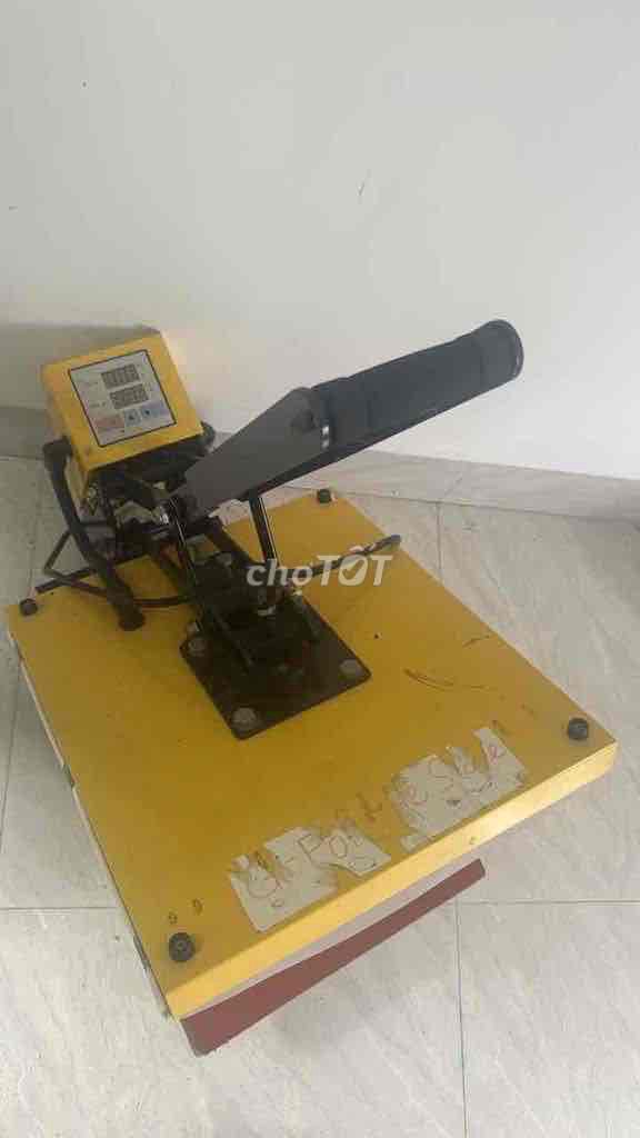 Máy ép chuyển nhiệt 38x48 Vàng ít sử dụng. Mua bán Đồ chuyên dụng, Giống nuôi trồng tại Huyện Cư Kuin Đắk Lắk được đăng bởi Pham Chanh hình 1