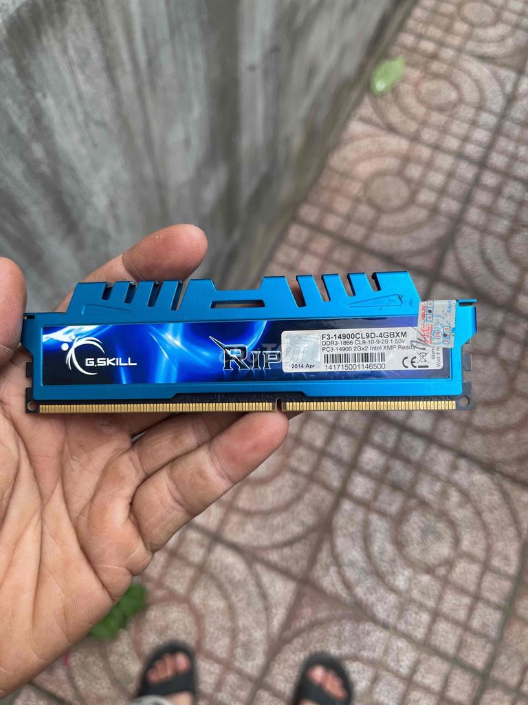 RAM G.Skill F3-14900CL9D-4GBXM 4GB. Mua bán Linh kiện (RAM, Card...) tại Huyện Trảng Bom Đồng Nai được đăng bởi Thái Phạm hình 1