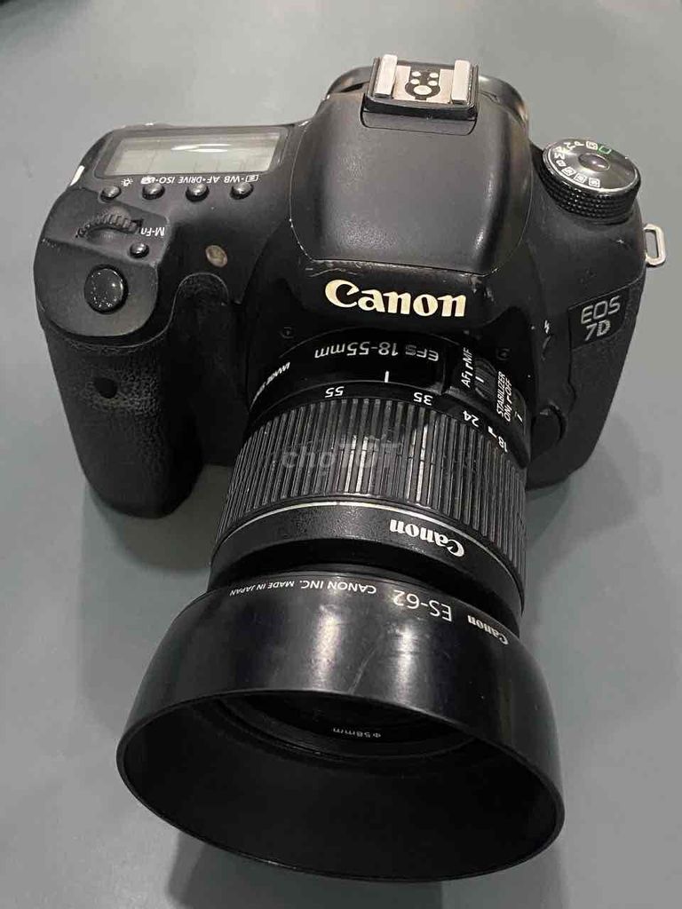 Máy ảnh Canon EOS 7D 98% kèm lens kit body ngon. Mua bán Máy ảnh, Máy quay tại Quận 5 Tp Hồ Chí Minh được đăng bởi Phan Thế Phong  hình 1