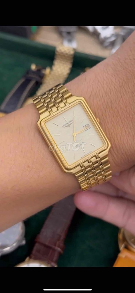 Đồng hồ Longines Nam Vàng 26.5x36. Mua bán Đồng hồ tại Huyện Kế Sách Sóc Trăng được đăng bởi đồng hồ 2hand hình 1