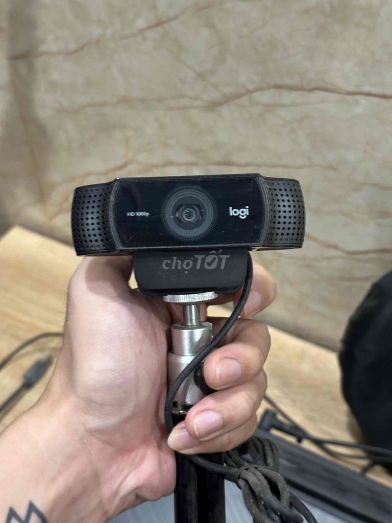 Webcam Logitech C922 Pro Đen. Mua bán Máy ảnh, Máy quay tại Quận Gò Vấp Tp Hồ Chí Minh được đăng bởi Gia Viên hình 1
