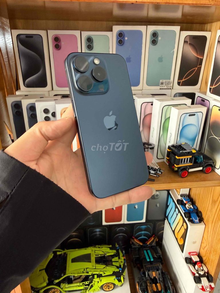 Apple iPhone 15 Pro 128GB Xanh. Mua bán Điện thoại tại Thành phố Vũng Tàu Bà Rịa - Vũng Tàu được đăng bởi BINHHYK  hình 1
