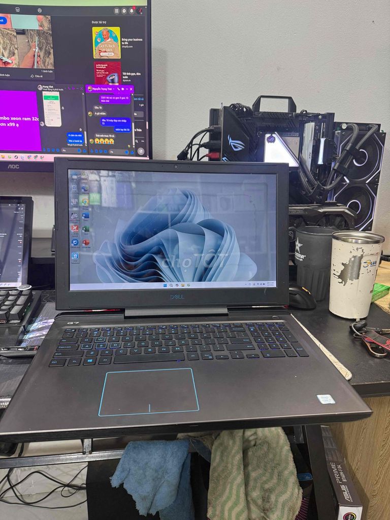 Dell G7 7588 i7 8750h 16GB/512GB Đen. Mua bán Laptop tại Quận Nam Từ Liêm Hà Nội được đăng bởi Nga Kiều Minh hình 1