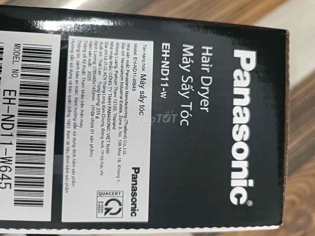 Bán lô sấy tóc Panasonic EH-ND11-W 1000W. Mua bán Nội thất, đồ gia dụng khác tại Quận Tân Phú Tp Hồ Chí Minh được đăng bởi Giàu Nguyễn hình 1
