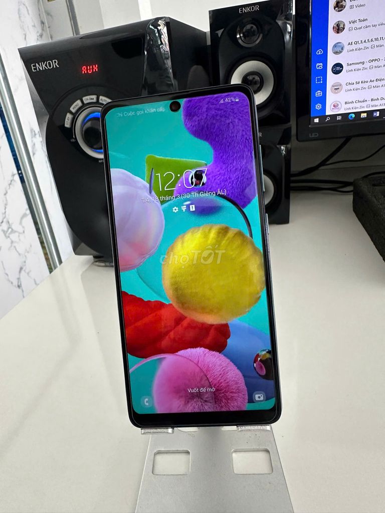 Samsung A51 VN 128G Xanh  - MỚI 95% FULL chức năng. Mua bán Điện thoại tại Thành phố Biên Hòa Đồng Nai được đăng bởi Điện Thoại Tốt Giá Rẻ hình 1