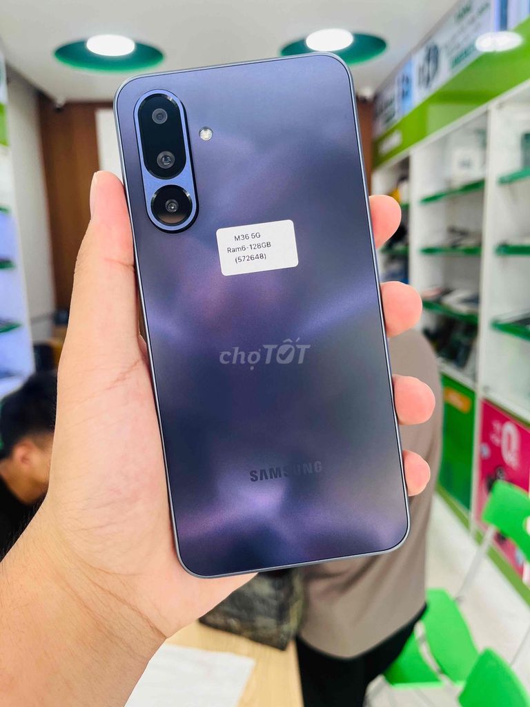 Samsung Galaxy M36 5G 128GB Tím. Mua bán Điện thoại tại Quận Ngô Quyền Hải Phòng được đăng bởi lê thanh thuỷ hình 1