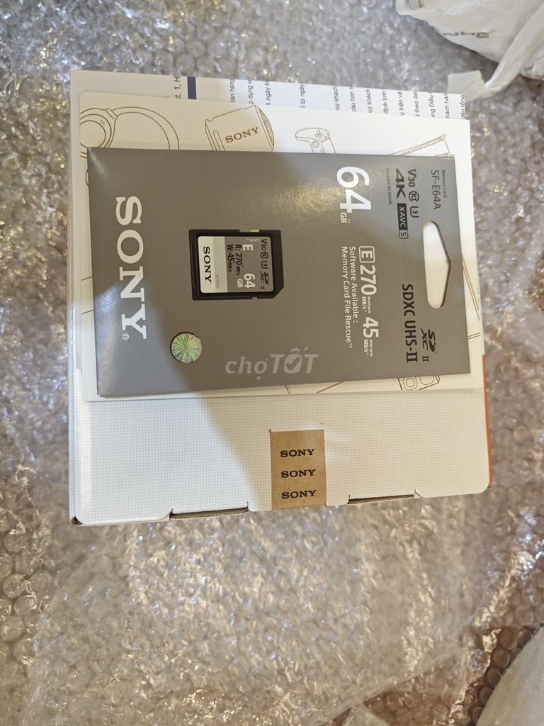 Sony ZV E10 kèm Lens Fullbox hãng tặng thẻ 64GB