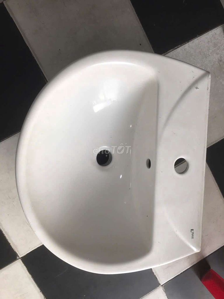 Lavabo Inax 285 Trắng Sứ. Mua bán Thiết bị vệ sinh, nhà tắm tại Quận 5 Tp Hồ Chí Minh được đăng bởi Anh Huy hình 1