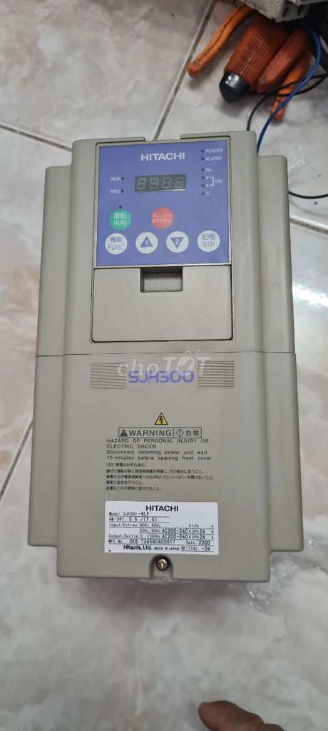 Biến tần 5.5kw 220v 1500hz nhật bác nà9