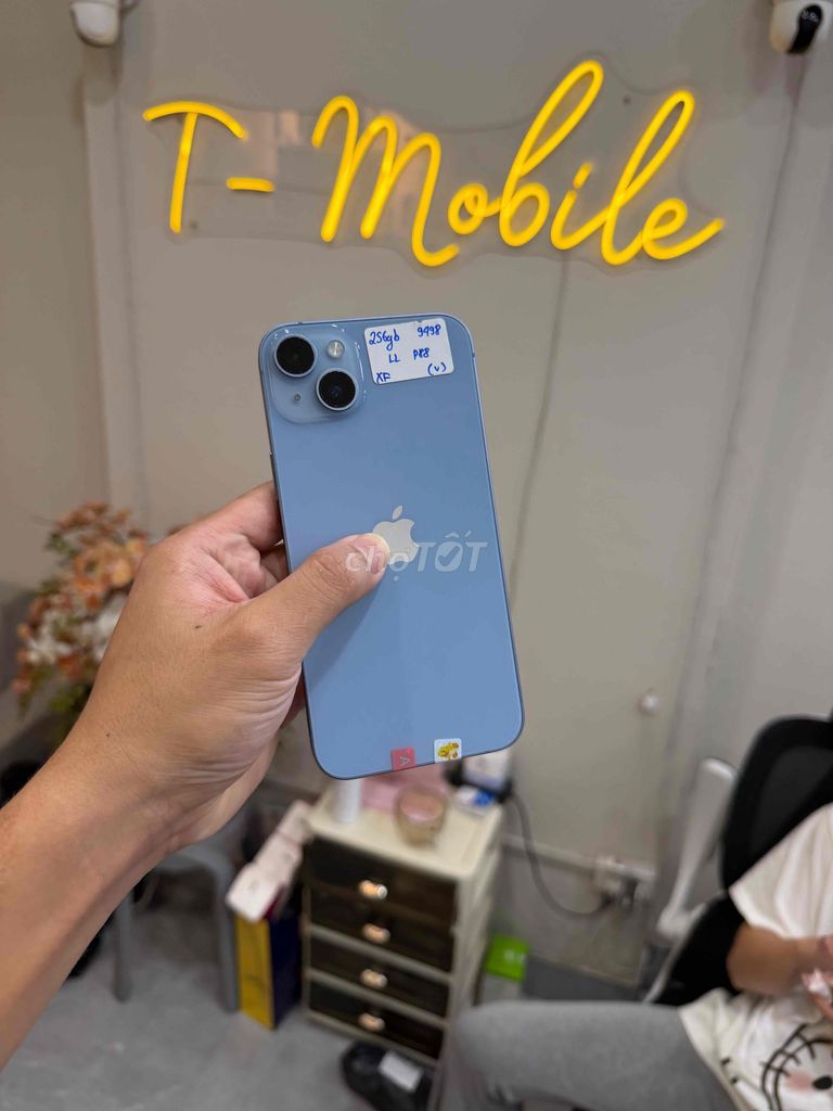 iPhone 14 Plus 256GB Xanh zin đẹp pin ngon. Mua bán Điện thoại tại Quận Thanh Xuân Hà Nội được đăng bởi Ngô Tráng T Mobile hình 1