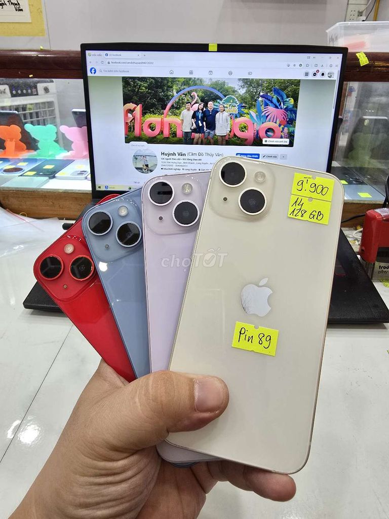 Iphone 14 128GB - Có Ổ Sim. Mua bán Điện thoại tại Thành phố Long Xuyên An Giang được đăng bởi Facebook Cầm Đồ Thúy Vân hình 1