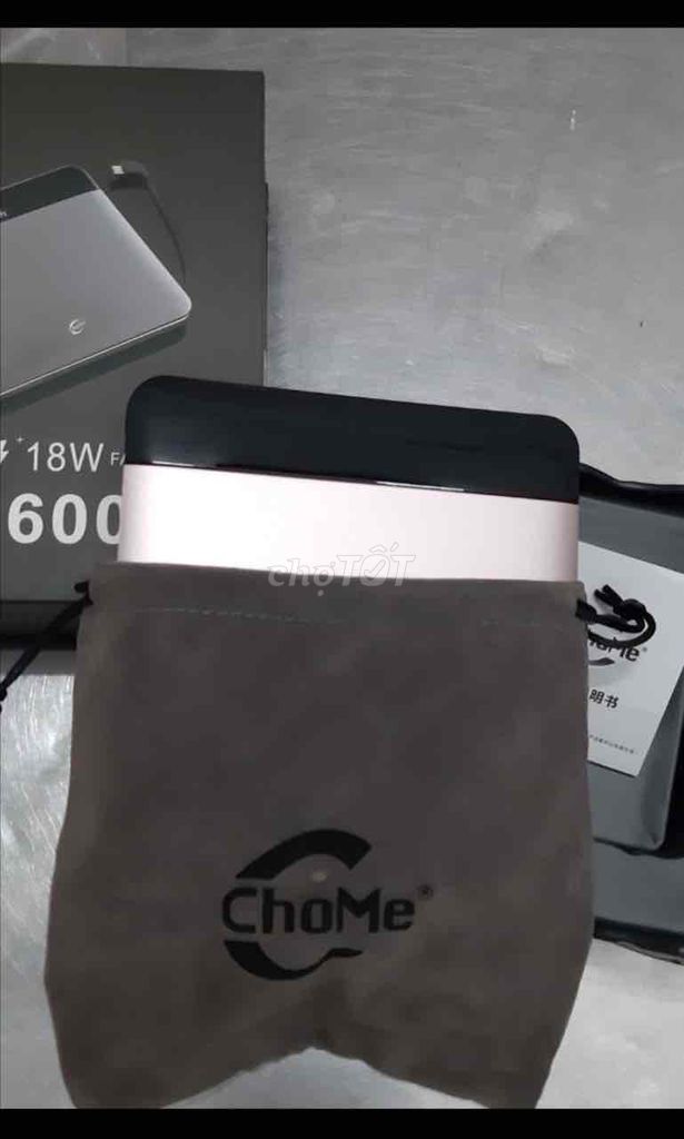 Sạc dự phòng ChoMe CM-TT05PRO. Mua bán Phụ kiện (Màn hình, Chuột...) tại Huyện Phong Điền Cần Thơ được đăng bởi NGUYEN hình 1