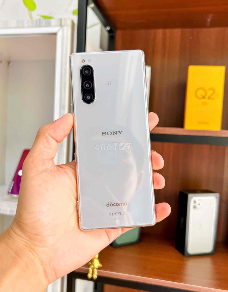 Sony Xperia 5 128GB Trắng. Mua bán Điện thoại tại Quận Cái Răng Cần Thơ được đăng bởi drphone hình 1