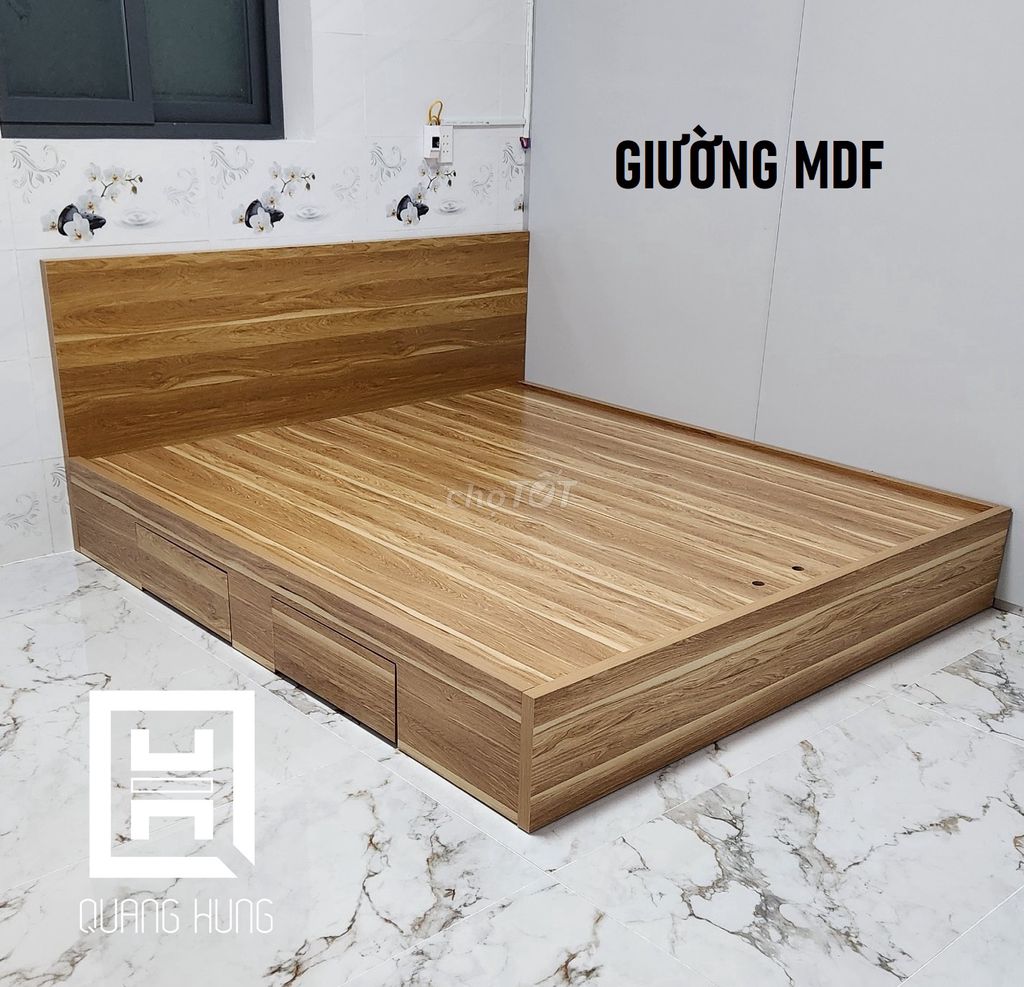 GIƯỜNG MDF-GIƯỜNG MDF=GIƯỜNG MDF=GIƯỜNG MDF$GIƯỜNG. Mua bán Giường, chăn ga gối nệm tại Quận 11 Tp Hồ Chí Minh được đăng bởi NỘI THẤT NHÀ XINH hình 1