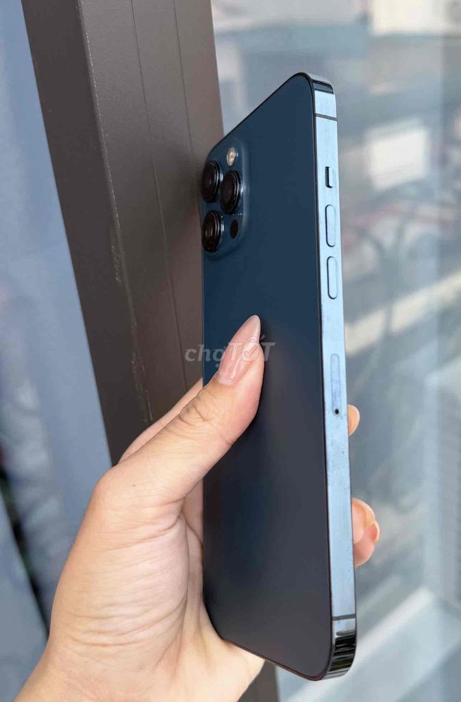 Apple iPhone 12 Pro Max 128GB Xanh pin100%. Mua bán Điện thoại tại Huyện Bắc Tân Uyên Bình Dương được đăng bởi tứn Nguyễn  hình 1