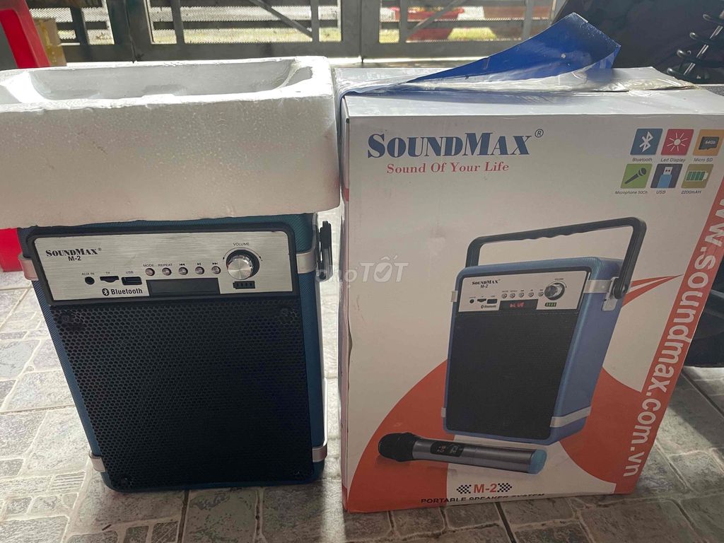 Loa kéo SoundMax M-2. Mua bán Tivi, Âm thanh tại Huyện Hóc Môn Tp Hồ Chí Minh được đăng bởi Lộc phát hình 1