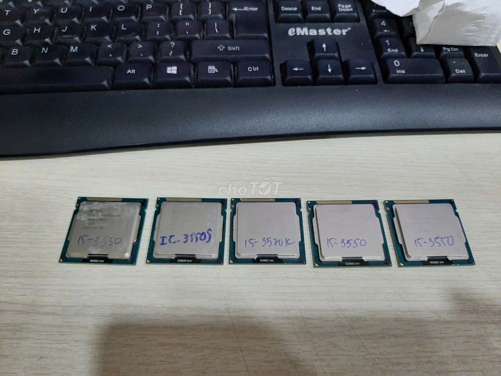 Thanh lý CPU i5 3550 dùng cho main h61 b75...