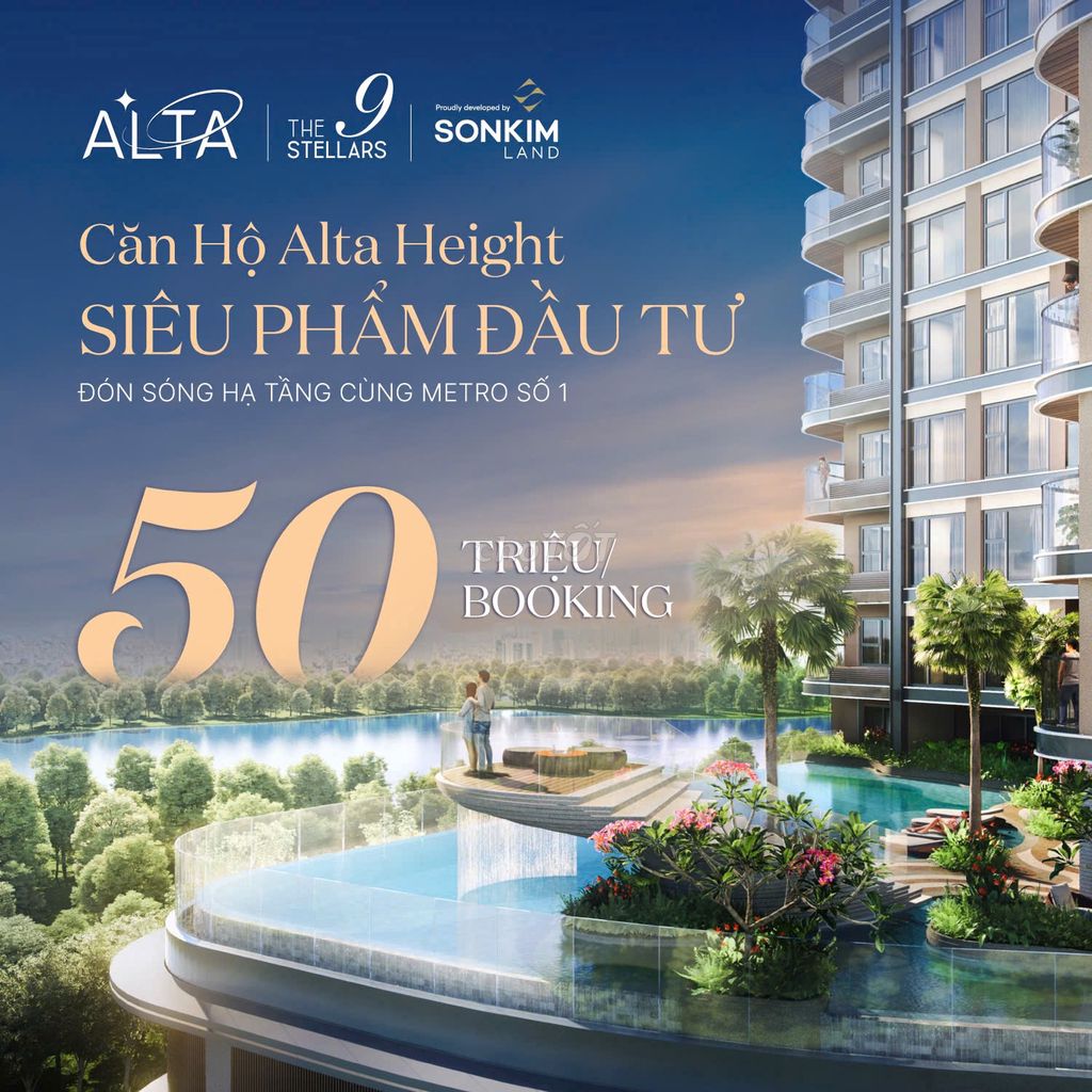 The 9 Steallars giá trị đầu tư vượt bậc, đơn giá chỉ 62tr/m2