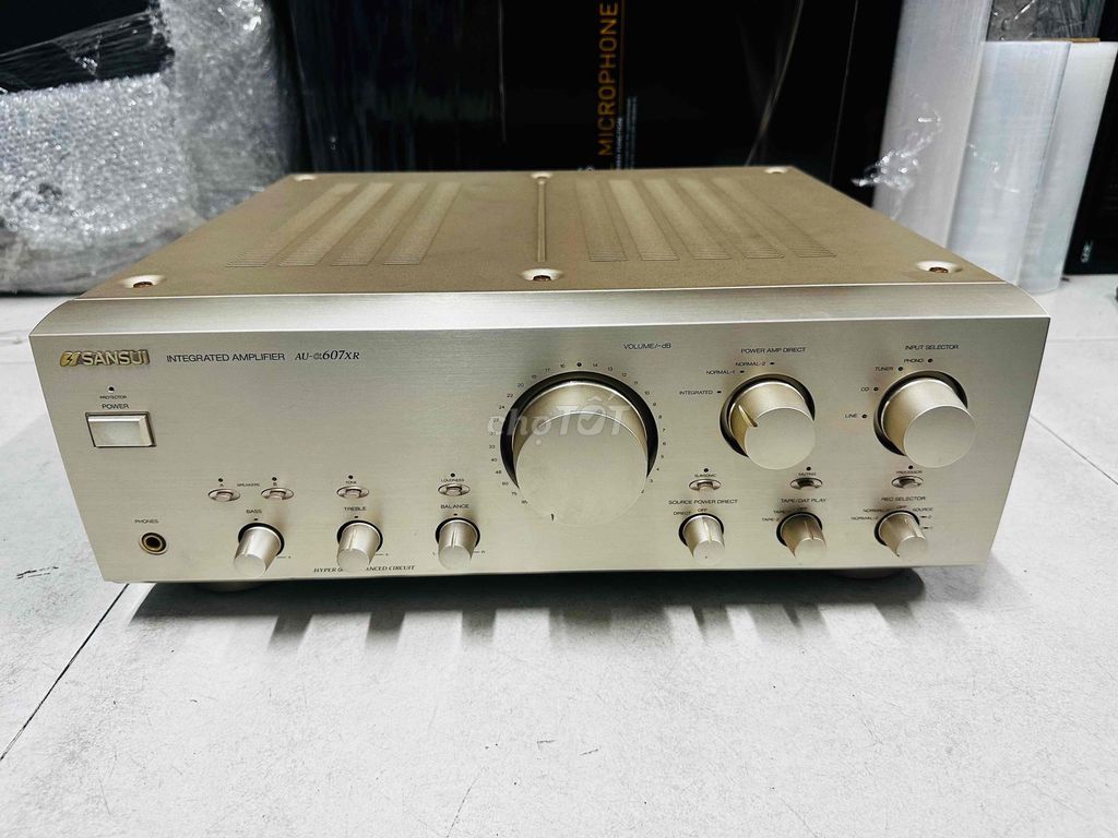 Amply Sansui AU-607XR Vàng. Mua bán Tivi, Âm thanh tại Quận 8 Tp Hồ Chí Minh được đăng bởi Trần Lâm hình 1