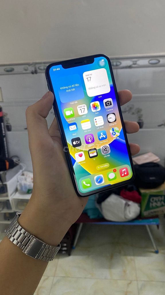 Apple iPhone X 64GB Đen Đã sử dụng. Mua bán Điện thoại tại Quận Tân Phú Tp Hồ Chí Minh được đăng bởi Hội Đồ Điện Tử hình 1