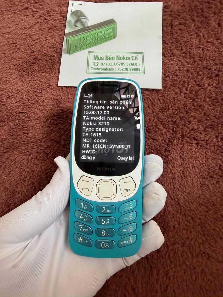 Nokia 3210 Xanh 4G 2 sim đẹp 99% hàng FPT zin. Mua bán Điện thoại tại Quận 10 Tp Hồ Chí Minh được đăng bởi Mua Bán Nokia Cổ hình 1