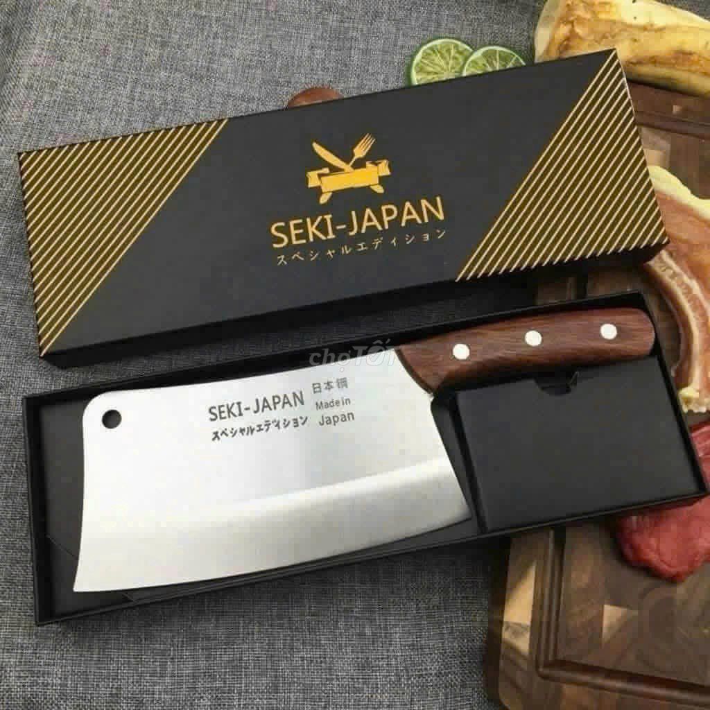 Dao chặt Seki Japan Inox cao cấp Nhật Bản. Mua bán Dụng cụ nhà bếp tại Quận Nam Từ Liêm Hà Nội được đăng bởi Lê Sáng hình 1