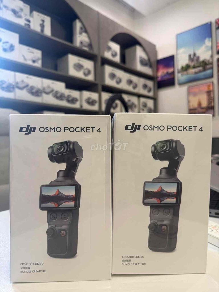 Máy quay phim DJI OSMO POCKET 4 Creator Combo. Mua bán Máy ảnh, Máy quay tại Quận Hai Bà Trưng Hà Nội được đăng bởi Duong Quang Tung hình 1