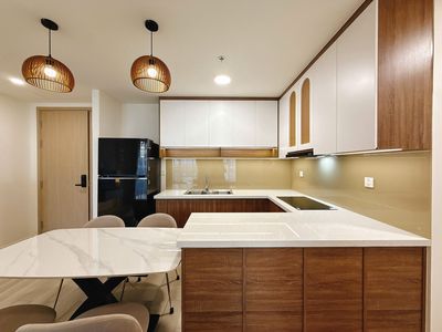 Cho thuê CC tại Lumiere Boulevard, 14 triệu, 75m2, 1PN, 1WC, Full