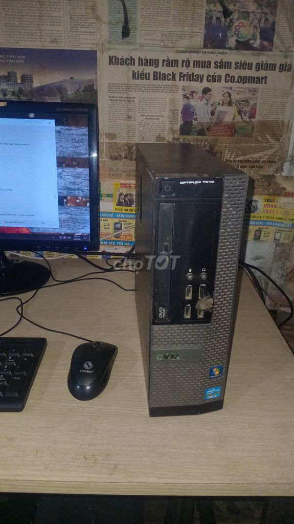 Dell 7010 i5-2400 ram 8g ssd 120g man 19 inch. Mua bán Máy tính để bàn tại Quận Bình Tân Tp Hồ Chí Minh được đăng bởi PC game hình 1