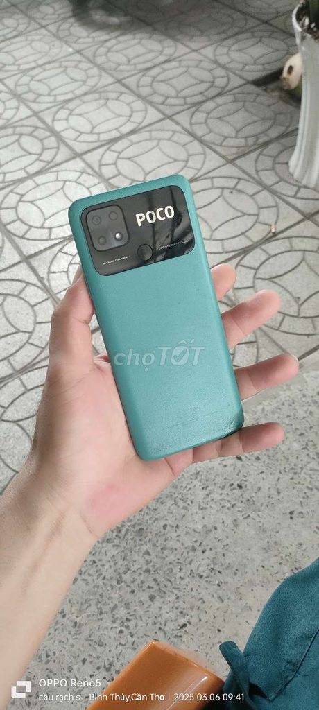 Pocco C40.ram 4+1/64G.nguyên zin. Pin 6000🔋🔋🔋