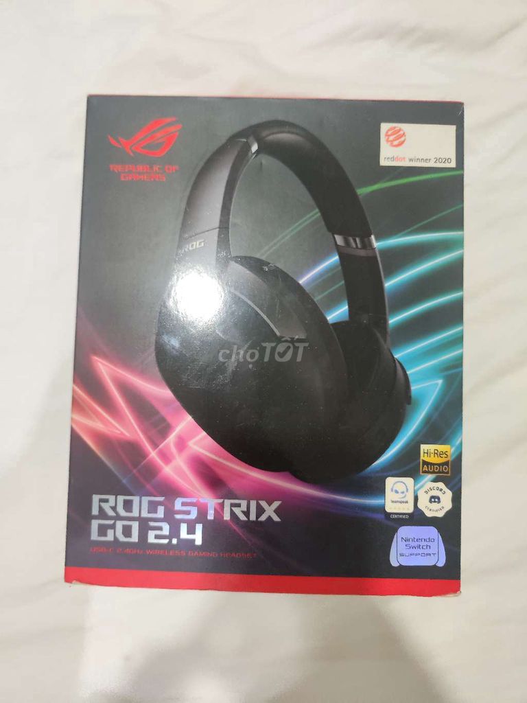 Tai nghe gaming ROG Strix Go 2.4 Đen. Mua bán Tivi, Âm thanh tại Quận 4 Tp Hồ Chí Minh được đăng bởi NEM NEW hình 1