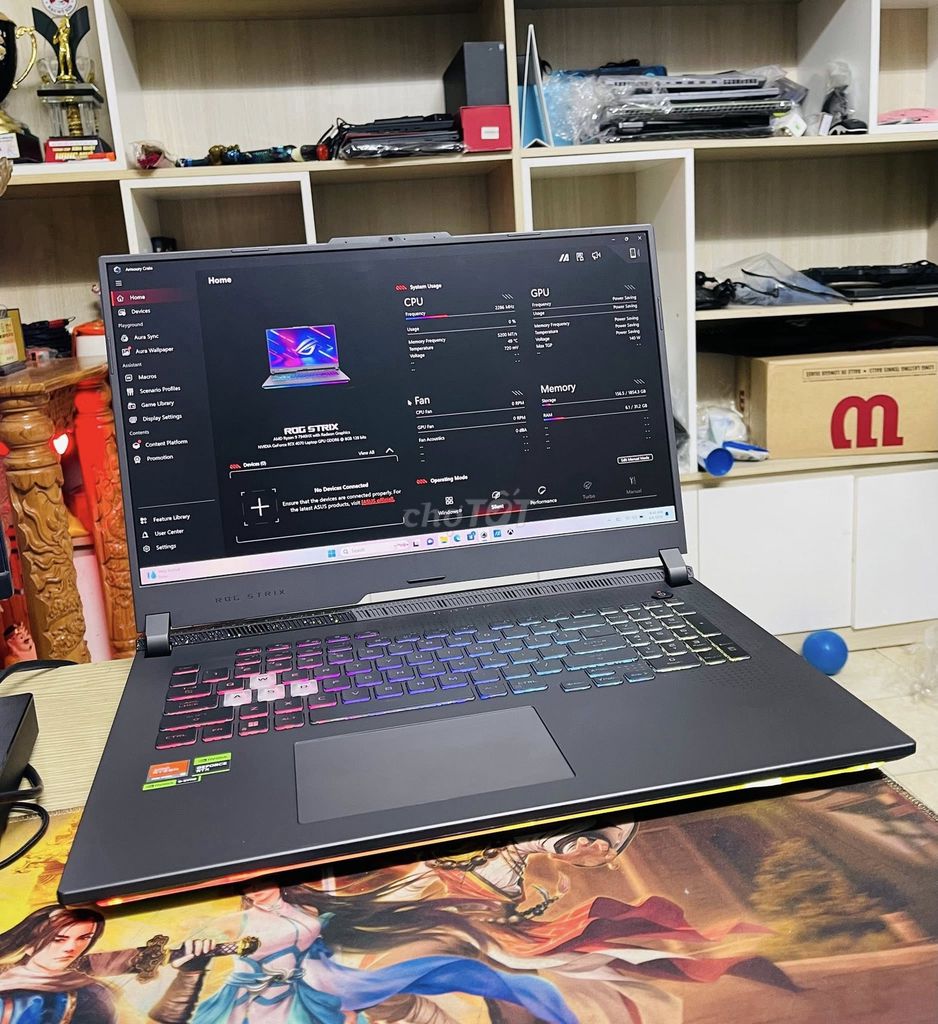 ASUS ROG STRIX G17 R9-7940HX/32G/2TB/4070/17'' 2k. Mua bán Laptop tại Quận Phú Nhuận Tp Hồ Chí Minh được đăng bởi LAPTOP VINA hình 1