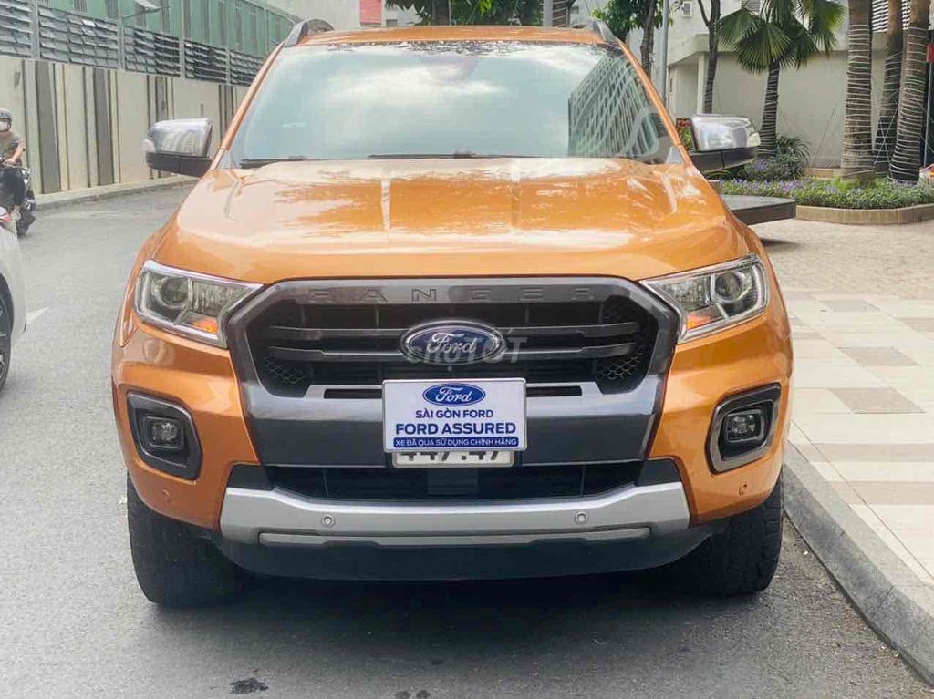 Hãng Ford bán Ranger Wildtrak 2018 1 chủ đã test