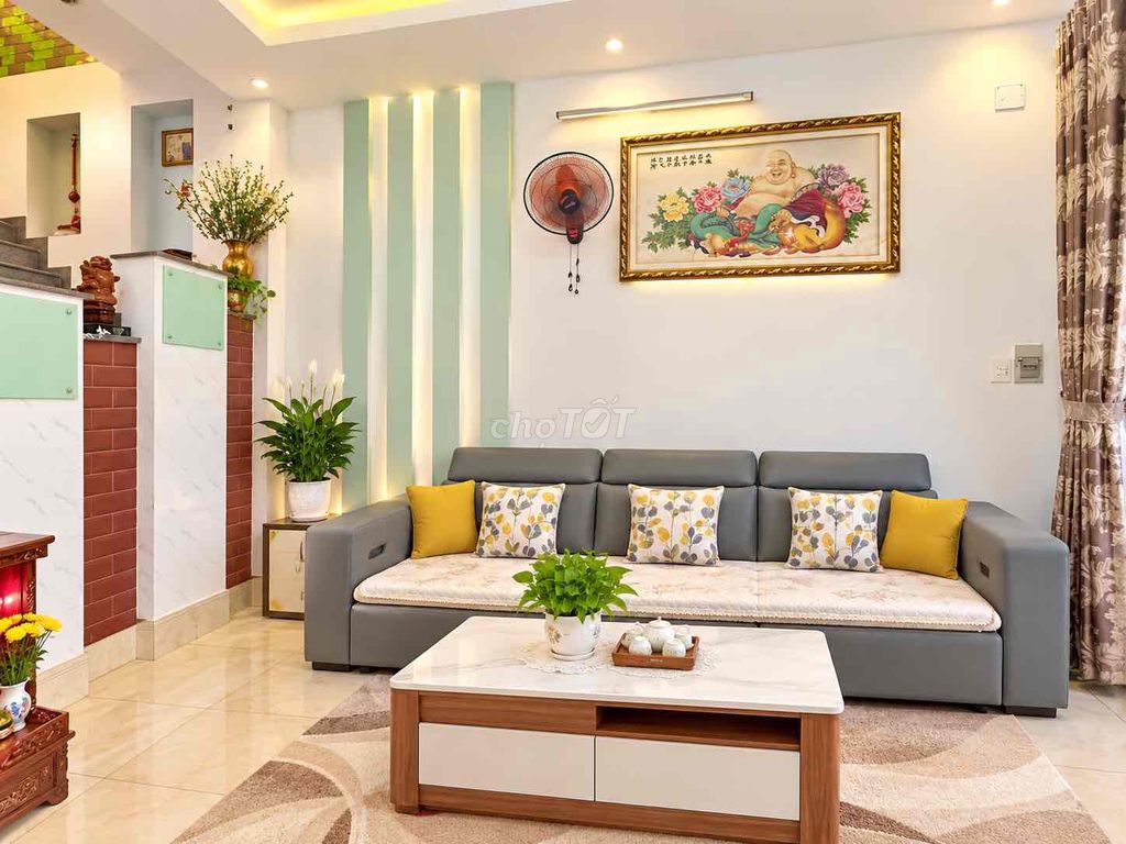 Срочная продажа дома в Q7, 2 этажа, 80м2, переулок для авто, PMH Huỳnh Tấn Phát