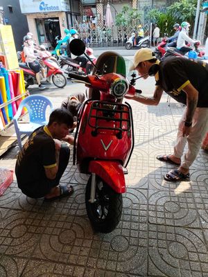 Evo 200 đỏ  xe lướt. Mua bán Xe máy tại Quận Tân Bình Tp Hồ Chí Minh được đăng bởi Tre Mỹ Tân Bình