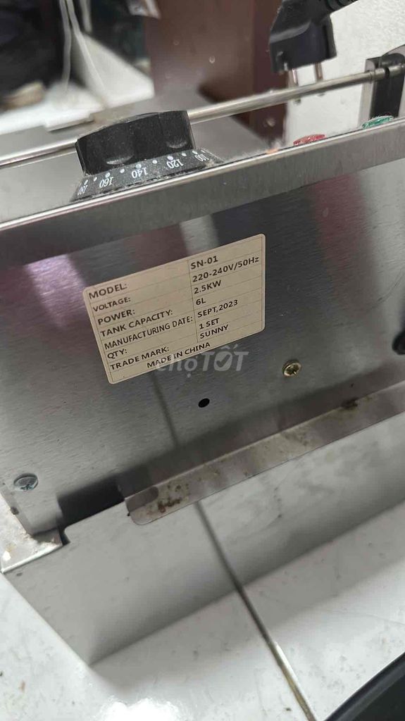 Bếp chiên nhúng điện SUNNY SN-01. Mua bán Bếp, lò, đồ điện nhà bếp tại Quận 7 Tp Hồ Chí Minh được đăng bởi Lion House hình 1