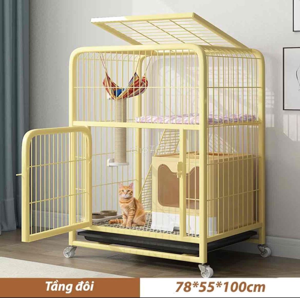 lồng chó mèo. Mua bán Phụ kiện, Thức ăn, Dịch vụ tại Quận 3 Tp Hồ Chí Minh được đăng bởi Tran Thai Bao hình 1
