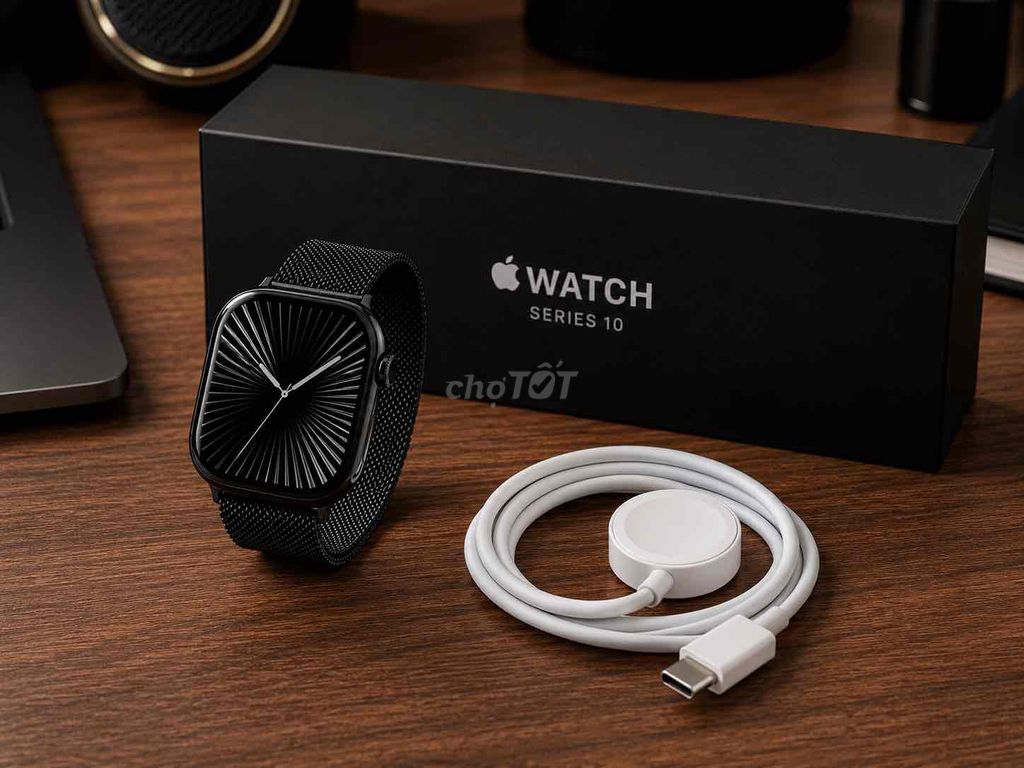 Apple Watch Series 10 Thép Đen Bán hoặc đổi Gold. Mua bán Thiết bị đeo thông minh tại Quận Cẩm Lệ Đà Nẵng được đăng bởi Anh Tâm hình 1