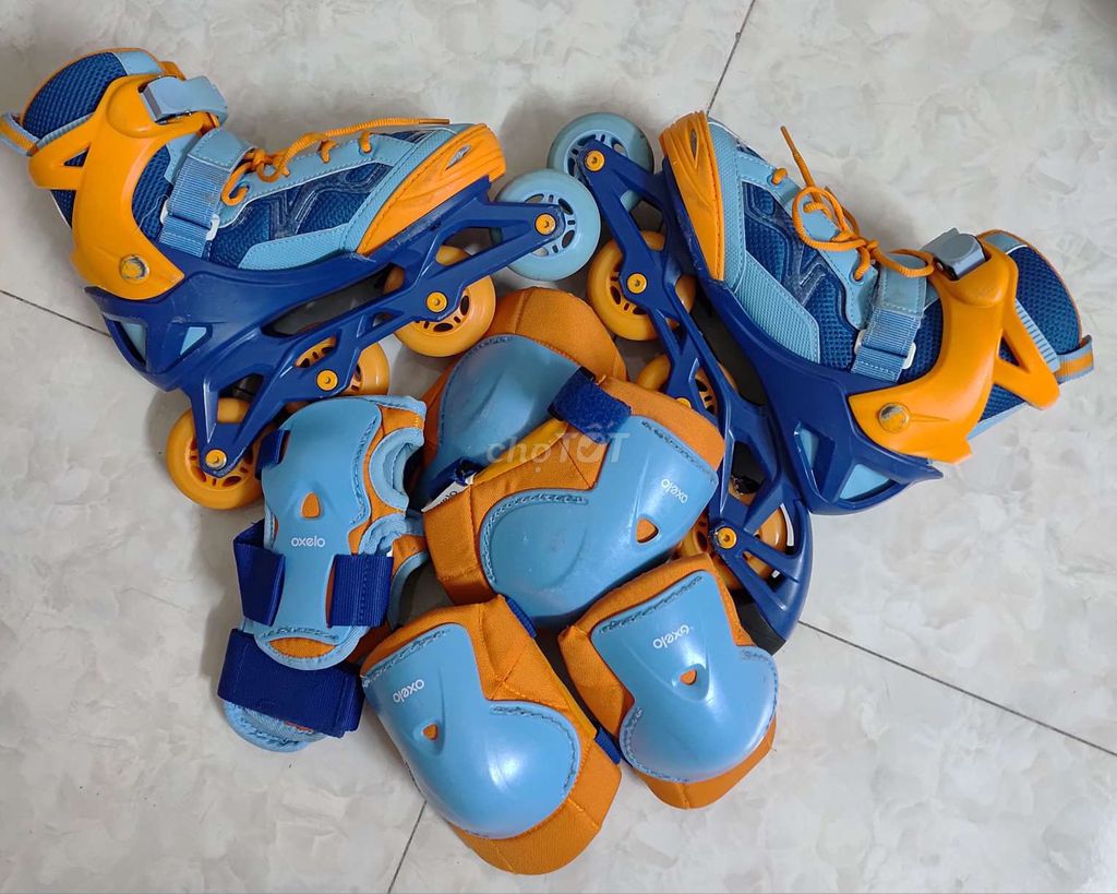 Giày trượt patin Oxelo Xanh Cam 35-38 Đã sử dụng. Mua bán Đồ thể thao, Dã ngoại tại Quận Phú Nhuận Tp Hồ Chí Minh được đăng bởi Lương Phương hình 1