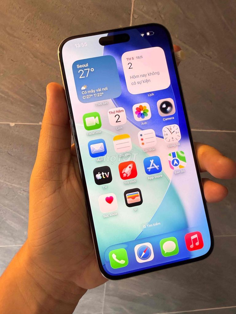 Apple iPhone 15 Pro Max 256GB Bạc Like New keng ne. Mua bán Điện thoại tại Quận Ninh Kiều Cần Thơ được đăng bởi trà văn lâm hình 1