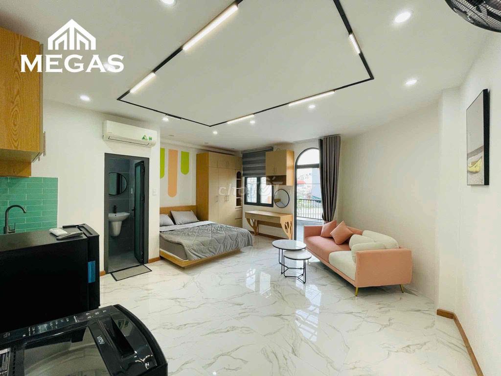 🌿 STUDIO BAN CÔNG RỘNG 40M² – NGAY PHAN XÍCH LONG,  KHU PHỐ ẨM THỰC 🌿