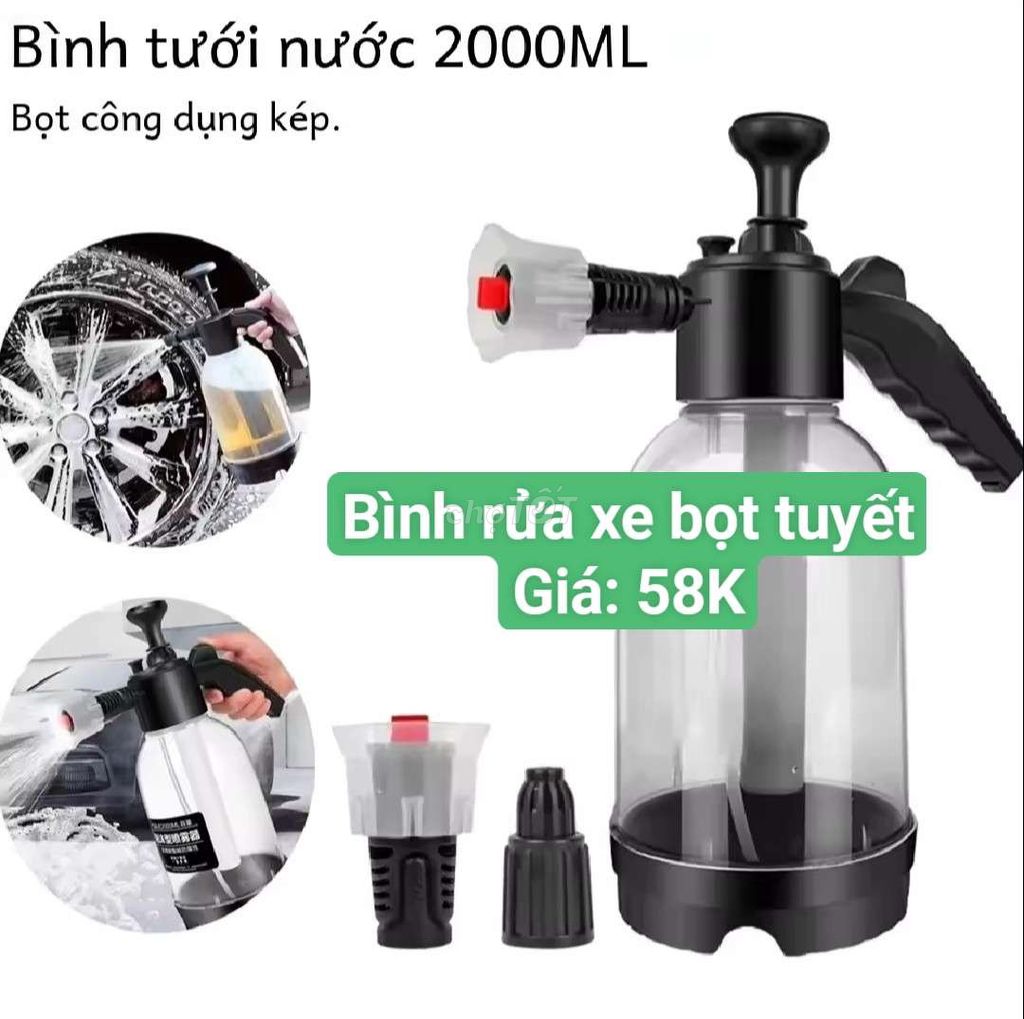 Bình rửa xe bọt tuyết