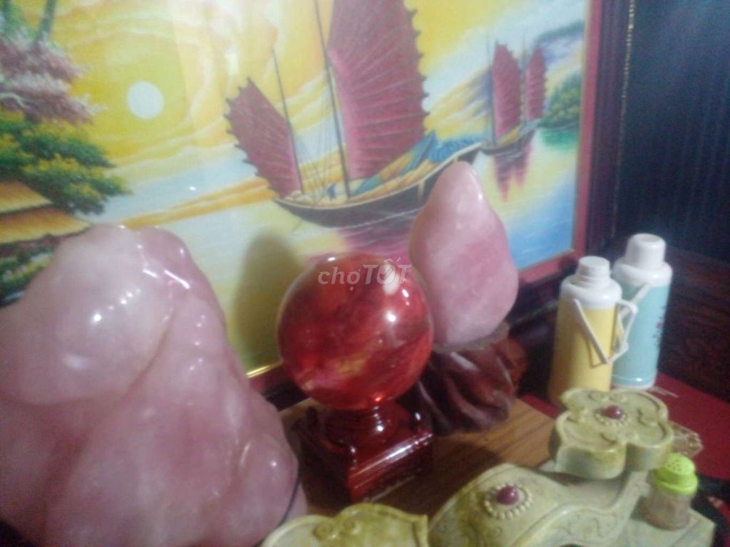 Đá phong thủy Hồng. Mua bán Nội thất, đồ gia dụng khác tại Huyện Đông Anh Hà Nội được đăng bởi nguyễn cao lượng hình 1