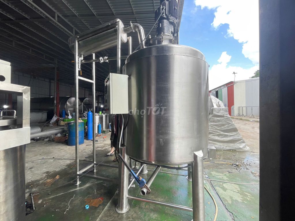 Bồn khuấy Inox khuấy trộn đồng đều. Mua bán Nội thất, đồ gia dụng khác tại Quận Bình Tân Tp Hồ Chí Minh được đăng bởi CÔNG TY CƠ KHÍ Á CHÂU hình 1