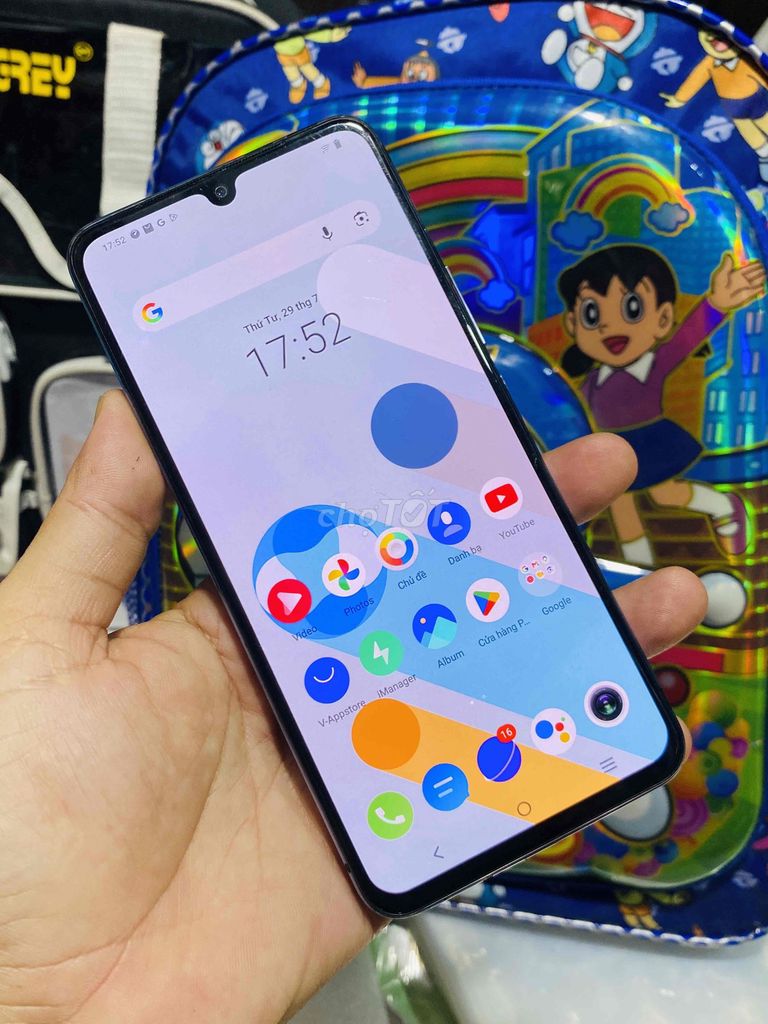 Vivo V21 5G máy zin Xanh tím  màn zin AMOLED. Mua bán Điện thoại tại Huyện Cao Lãnh Đồng Tháp được đăng bởi THẢO TIÊN hình 1