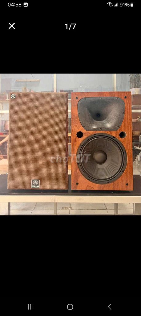 Loa Yamaha bass 30cm màu Nâu. Mua bán Tivi, Âm thanh tại Huyện Vĩnh Cửu Đồng Nai được đăng bởi Hanh hình 1
