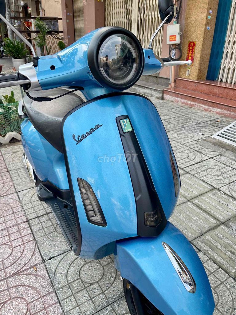 Скутер Halim Vespa Primavera 2022 синий 50cc