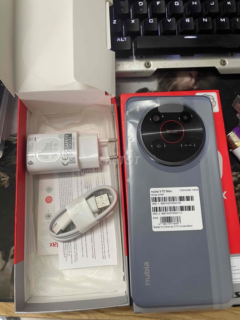 Nubia V70 Max 128GB Xám. Mua bán Điện thoại tại Quận Thanh Khê Đà Nẵng được đăng bởi M huỳnh  hình 1